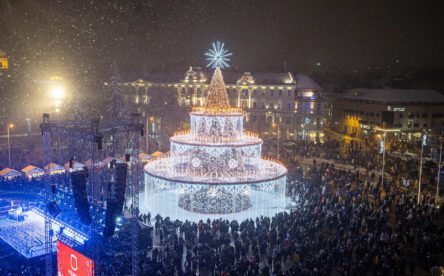 Новогодняя елка в Вильнюсе