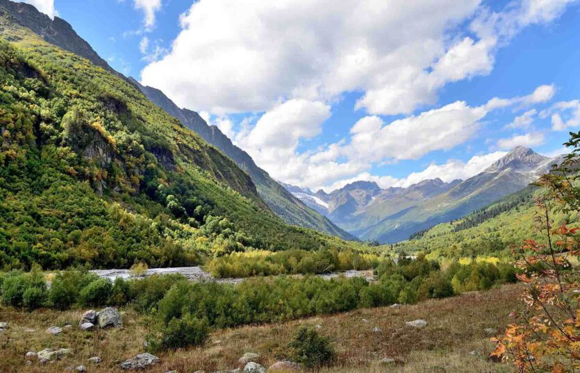 Тур по горам Кавказа Тебердинский национальный парк