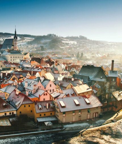 Чешский Крумлов зимой Автобусный тур в Чехию