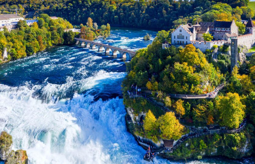 Автобусный Тур в Швейцарию Рейнский водопад